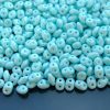 20g MATUBO™ Beads SuperDuo Powdery Pastel Turquoise 29313AL beads mouse