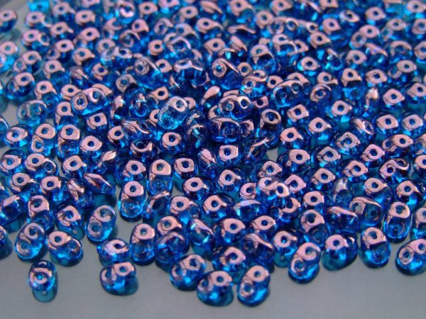 20g MATUBO™ Beads SuperDuo Vega Aquamarine Transparent LE60020 beads mouse
