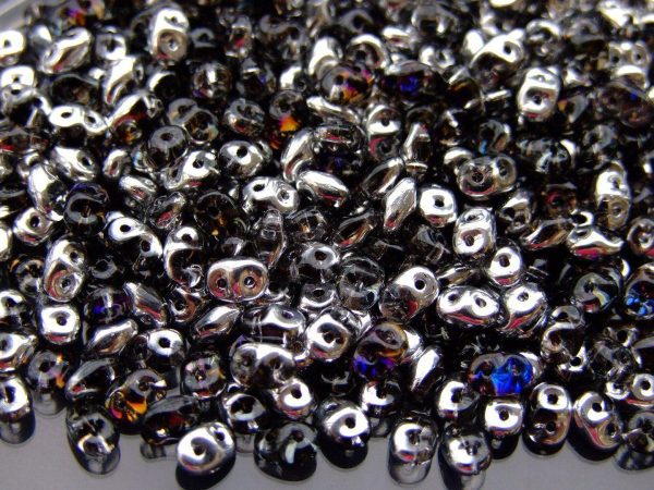 20g MATUBO™ Beads SuperDuo Crystal Heliotrope Transparent H00030 beads mouse