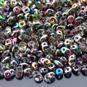 20g MATUBO™ Beads SuperDuo Crystal Vitrail Transparent beads mouse