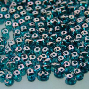 20g MATUBO™ Beads SuperDuo Vega Emerald Transparent LE50720 beads mouse