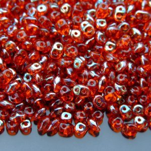 20g MATUBO™ Beads SuperDuo Celsian Hyacinth Orange Tr. Z90030 beads mouse