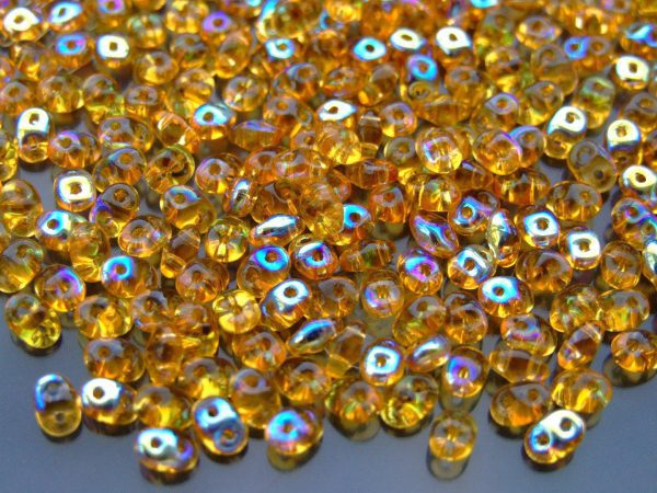 20G MATUBO™ BEADS SUPERDUO AB Topaz Transparent beads mouse
