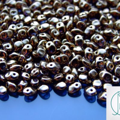 10g SuperUno Beads Crystal Gold Bronze 24 Carat Michael's UK Jewellery
