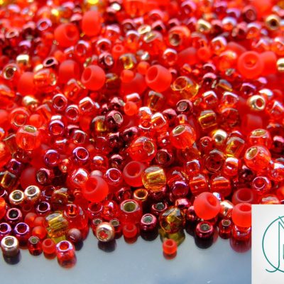 10g Toho Momiji (Red) Random Mix Michael's UK Jewellery