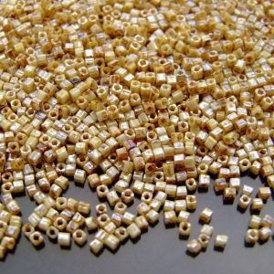 10g Y181 HYBRID Opaque Luster Picasso Toho Cube Seed Beads 1.5mm Michael's UK Jewellery