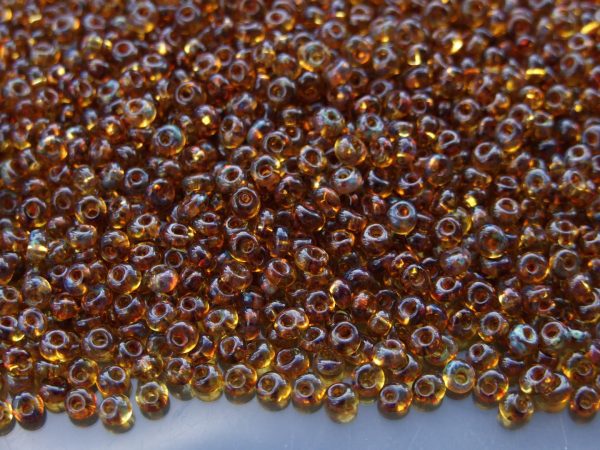 10g Y301 Hybrid Natural Picasso Toho 3mm Magatama Seed Beads Michael's UK Jewellery