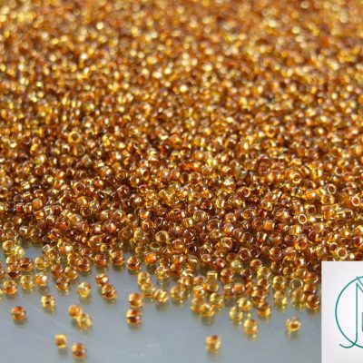 10g Y301 Hybrid Natural Picasso Toho Seed Beads 15/0 1.5mm Michael's UK Jewellery