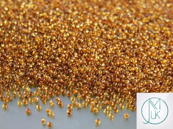 10g Y301 Hybrid Natural Picasso Toho Seed Beads 15/0 1.5mm Michael's UK Jewellery