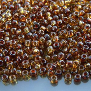 10g Y301 Hybrid Natural Picasso Toho Seed Beads Size 6/0 4mm Michael's UK Jewellery