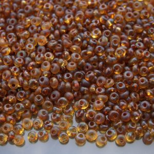 10g Y301F HYBRID Frosted Natural Picasso Toho 3mm Magatama Seed Beads Michael's UK Jewellery