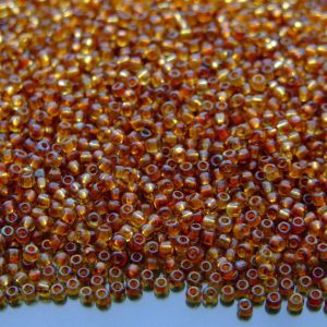 10g Y301F HYBRID Frosted Natural Picasso Toho Seed Beads 11/0 2.2mm Michael's UK Jewellery