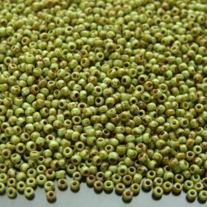 10g Y310 HYBRID Sour Apple Picasso Toho Seed Beads 11/0 2.2mm Michael's UK Jewellery