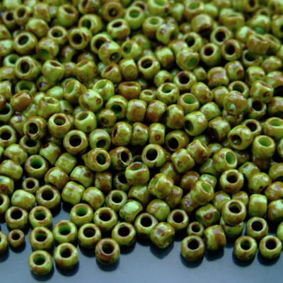 10g Y310 HYBRID Sour Apple Picasso Toho Seed Beads 6/0 4mm Michael's UK Jewellery