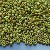 TOHO Seed Beads Y310 HYBRID Sour Apple Picasso 8/0 beads mouse