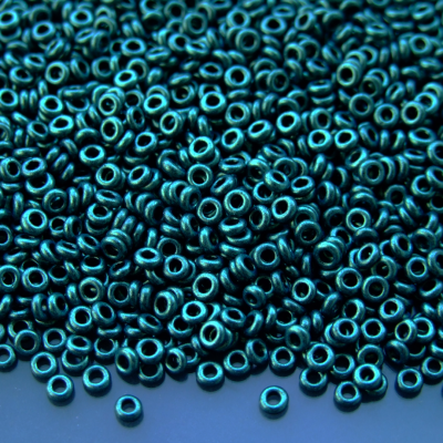 10g Y614 HYBRID Metallic Suede Light Green Toho Demi Round Seed Beads 8/0 3mm Michael's UK Jewellery