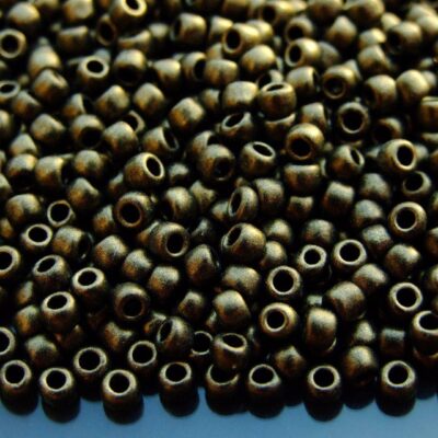 10g Y615 HYBRID Metallic Suede Gold Toho Seed Beads Size 6/0 4mm Michael's UK Jewellery