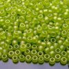 10g Y620 HYBRID Sueded Gold Transparent Lime Green Toho Seed Beads Size 6/0 4mm Michael's UK Jewellery