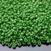 TOHO Seed Beads Y624 HYBRID Sueded Gold Opaque Mint Green 8/0 beads mouse