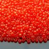 TOHO Seed Beads Y625 HYBRID Sueded Gold Siam Ruby 8/0 beads mouse
