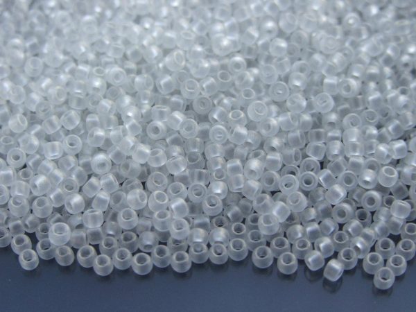 TOHO Seed Beads Y630 HYBRID Suede Crystal 8/0 beads mouse
