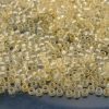 TOHO Seed Beads Y631 HYBRID Light Sueded Gold Light Lame 8/0 beads mouse