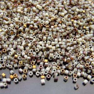 10g Y856F HYBRID Apollo Frosted Light Beige Toho Cube Seed Beads 1.5mm Michael's UK Jewellery