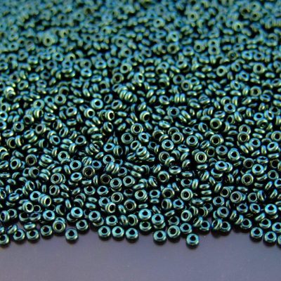 10g Y910 HYBRID Polychrome Blue Aqua Toho Demi Round Seed Beads 11/0 2mm Michael's UK Jewellery