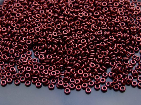 10g Y911 HYBRID Metallic Suede Red Copper Toho Demi Round Seed Beads 8/0 3mm Michael's UK Jewellery