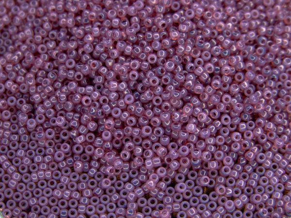 TOHO Seed Beads YPS0023 HYBRID ColorTrends Milky Dusty Cedar 11/0 beads mouse