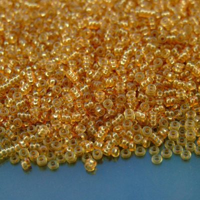 10g YPS0037 HYBRID ColorTrends Transparent Spicy Mustard Toho Demi Round Seed Beads 11/0 2mm Michael's UK Jewellery