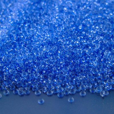 10g YPS0044 HYBRID ColorTrends Transparent Airy Blue Toho Demi Round Seed Beads 11/0 2mm Michael's UK Jewellery