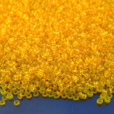 10g YPS0047 HYBRID ColorTrends Transparent Primrose Yellow Toho Demi Round Seed Beads 11/0 2mm Michael's UK Jewellery