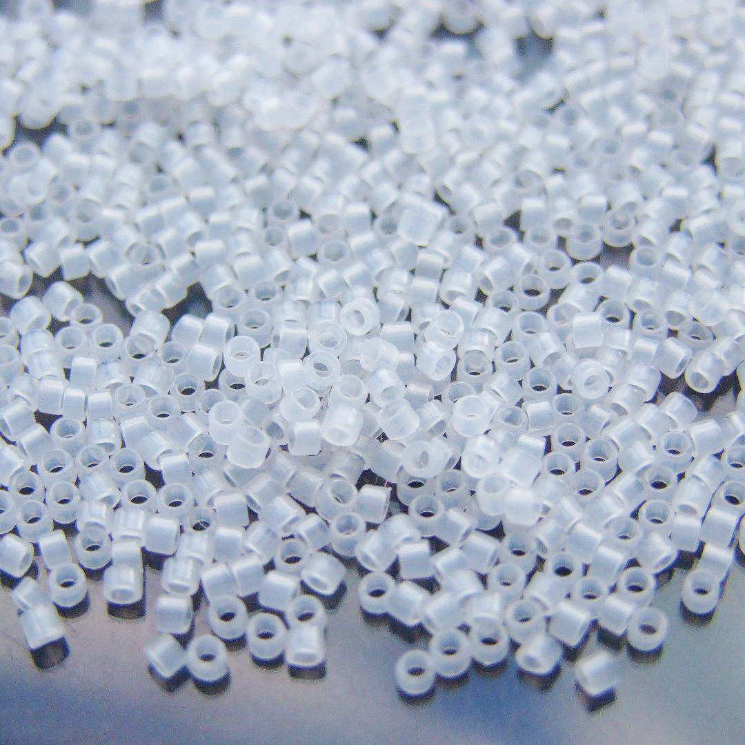 1141 Translucent Alabaster Toho Treasure Seed Beads beadsmouse.co.uk
