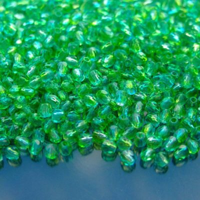 120+ Fire Polished Beads 3mm Dual Coated Blueberry Pear Michael's UK Jewellery