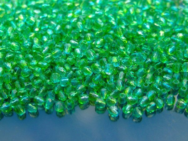 120+ Fire Polished Beads 3mm Dual Coated Blueberry Pear Michael's UK Jewellery