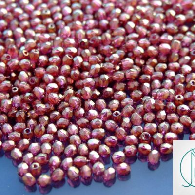 120+ Fire Polished Beads 3mm Halo - Cherub Michael's UK Jewellery