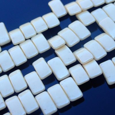 15x Carrier Beads 9x17mm Beige Luster Michael's UK Jewellery