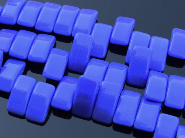 15x Carrier Beads 9x17mm Blue Michael's UK Jewellery