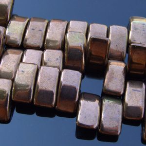15x Carrier Beads 9x17mm Bronze Michael's UK Jewellery