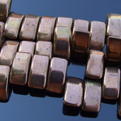 15x Carrier Beads 9x17mm Bronze Michael's UK Jewellery