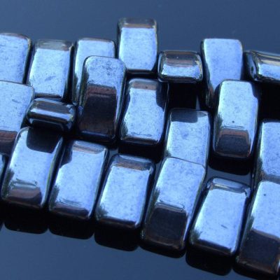 15x Carrier Beads 9x17mm Gunmetal Michael's UK Jewellery