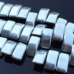 15x Carrier Beads 9x17mm Silver Michael's UK Jewellery
