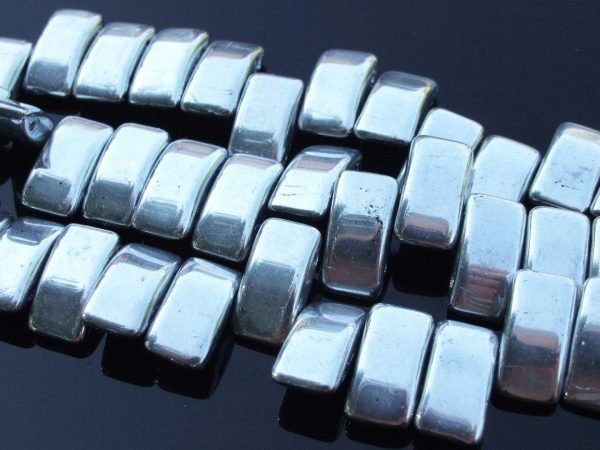 15x Carrier Beads 9x17mm Silver Michael's UK Jewellery