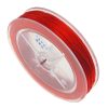 Red Red Flat Elastic Cord Stretchy Thread Roll 75m 0.6mm beads mouse