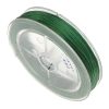 Green Flat Elastic Cord Stretchy Thread Roll 75m 0.6mm beads mouse