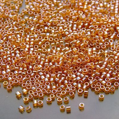 2.5'' Tube 103C Transparent Topaz Luster Toho Treasure Seed Beads 11/0 1.7mm Michael's UK Jewellery