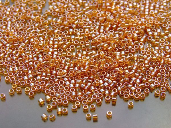 2.5'' Tube 103C Transparent Topaz Luster Toho Treasure Seed Beads 11/0 1.7mm Michael's UK Jewellery