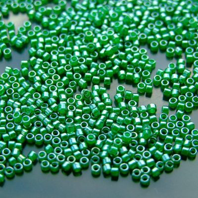 2.5'' Tube 1051 Shamrock Lined Peridot Toho Treasure Seed Beads 11/0 1.7mm Michael's UK Jewellery