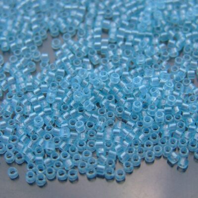 2.5'' Tube 1143 Translucent Glacier Toho Treasure Seed Beads 11/0 1.7mm Michael's UK Jewellery